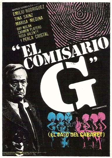 El comisario G en el caso del cabaret Poster