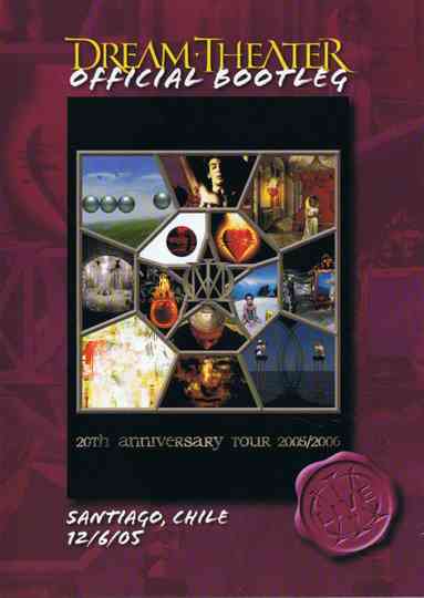 Dream Theater  Santiago Chile 12605 Poster