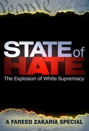 State of Hate The Explosion of White Supremacy Poster