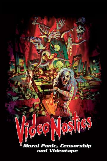 Video Nasties Moral Panic Censorship  Videotape Poster
