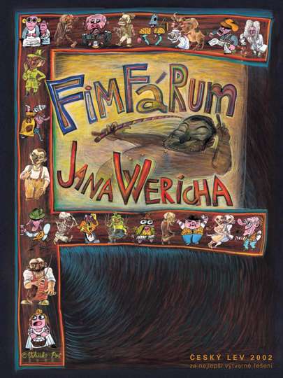 Jan Werich's Fimfarum Poster