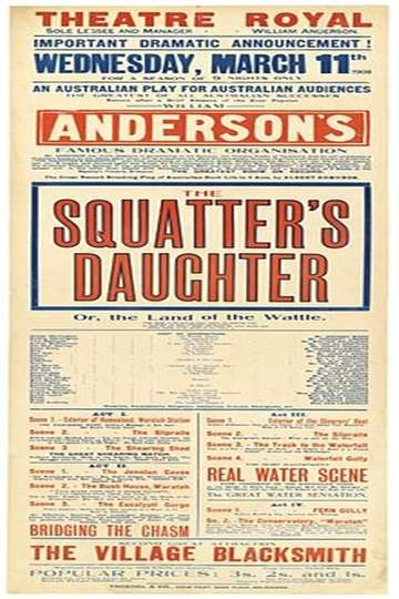 The Squatter's Daughter Poster