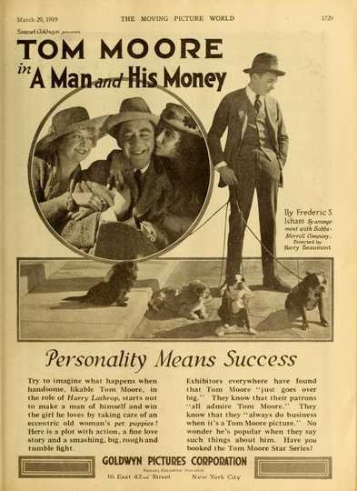 A Man And His Money Poster