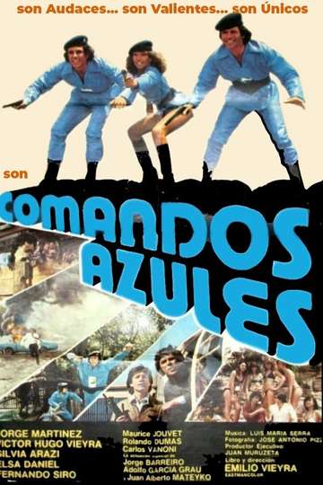 Comandos azules Poster