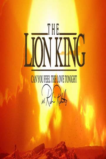 The Lion King Can You Feel The Love Tonight with Robin Roberts Poster