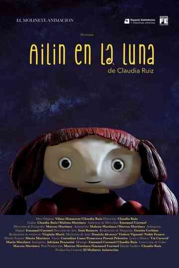 Ailín on the Moon Poster