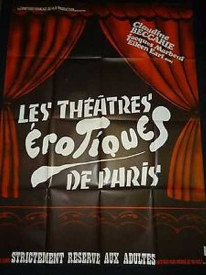 Les théâtres érotiques de Paris Poster