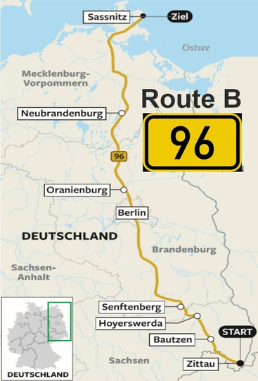 Route B96 Poster