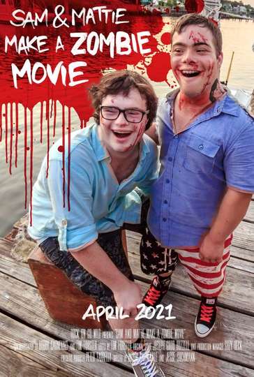Sam  Mattie Make a Zombie Movie Poster