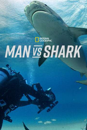 Man vs Shark Poster