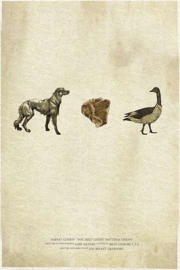 Dog Meet Goose Poster