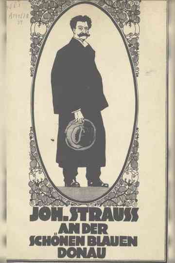 Johann Strauß an der schönen blauen Donau Poster