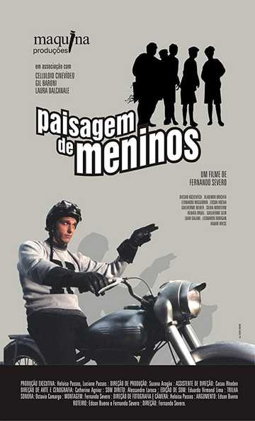 Paisagem de Meninos Poster