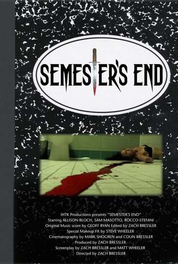 Semesters End Poster