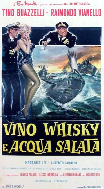 Vino, whisky e acqua salata Poster