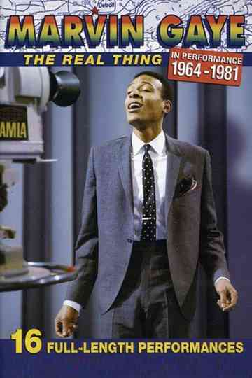 Marvin Gaye: The Real Thing - In Performance 1964-1981 Poster