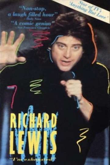 Richard Lewis Im Exhausted Poster