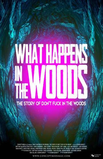 What Happens In The Woods Poster