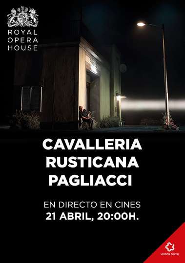 CAVALLERIA RUSTICANA  PAGLIACCI ROYAL OPERA HOUSE 201920 Poster
