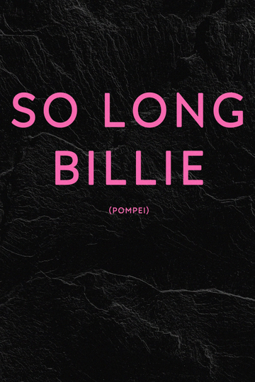 So Long Billie Poster