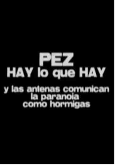 Hay lo que hay  Y las antenas comunican la paranoia como hormigas