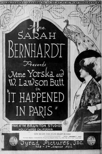 It Happened in Paris Poster