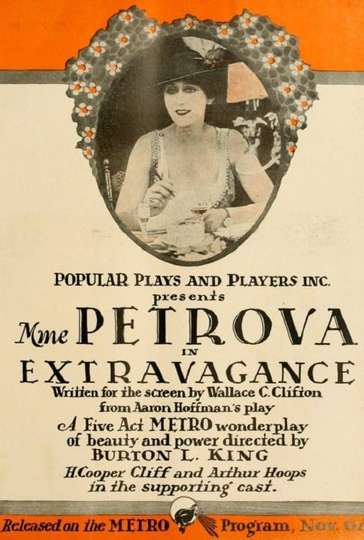Extravagance Poster