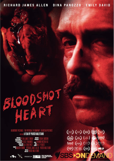 Bloodshot Heart Poster