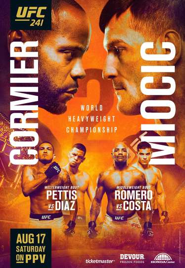 UFC 241: Cormier vs. Miocic 2 Poster