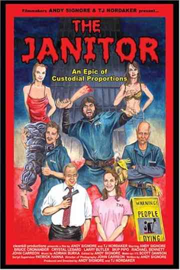 Blood Guts Cleaning Supplies The Making of The Janitor