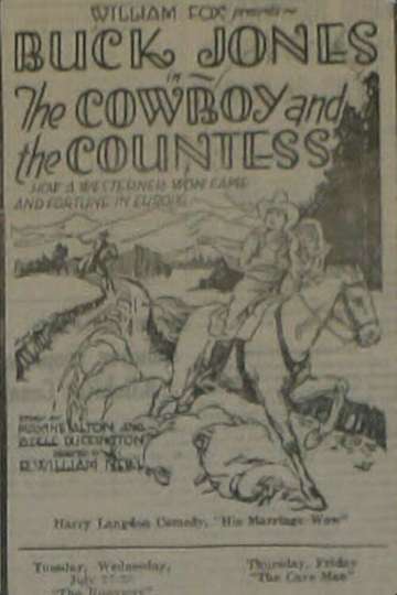 The Cowboy and the Countess Poster
