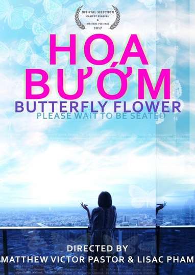 Butterfly Flower Poster