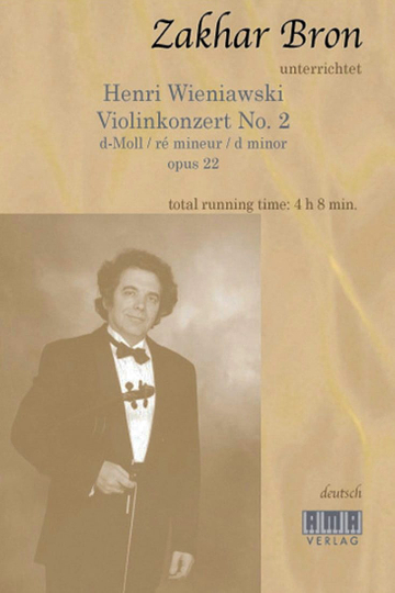 Zakhar Bron unterrichtet Henri Wieniawski Violinkonzert No 2