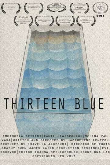 Thirteen Blue Poster