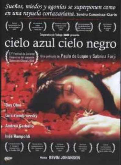 Cielo azul cielo negro Poster