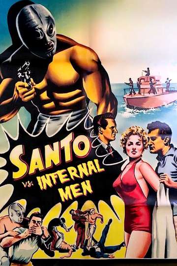 Santo vs. Infernal Men Poster