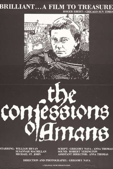 The Confessions of Amans Poster