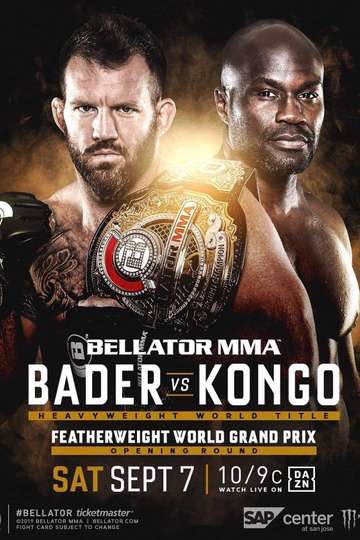 Bellator 226 Bader vs Kongo Poster