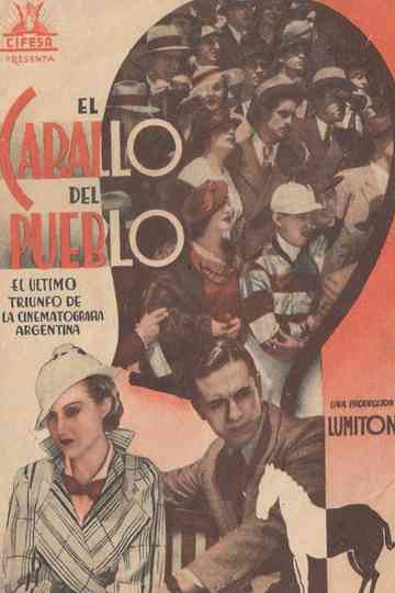 El caballo del pueblo Poster