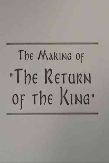 A Filmmaker's Journey: Making 'The Return of the King'