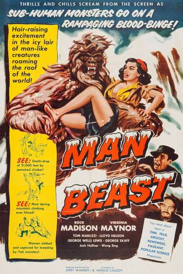 Man Beast Poster
