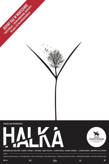 Halka  Moniuszko Poster