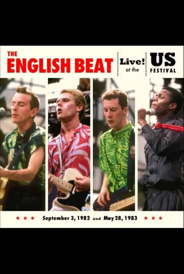 The English Beat Live at The US Festival 82  83 Poster