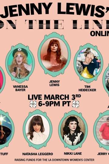 Jenny Lewis On The Line Online Poster