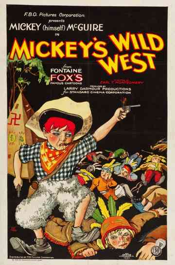 Mickey's Wild West Poster