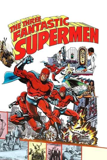 The Three Fantastic Supermen Poster
