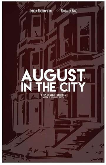 August in the City Poster