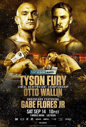 Tyson Fury vs Otto Wallin Poster