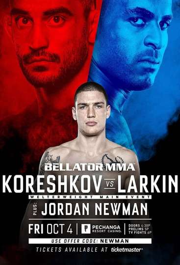 Bellator 229 Koreshkov vs Larkin Poster