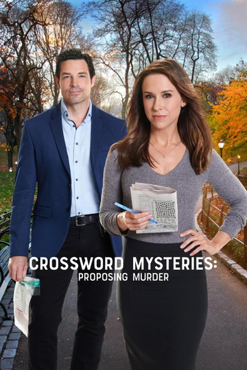 Crossword Mysteries: Proposing Murder Poster